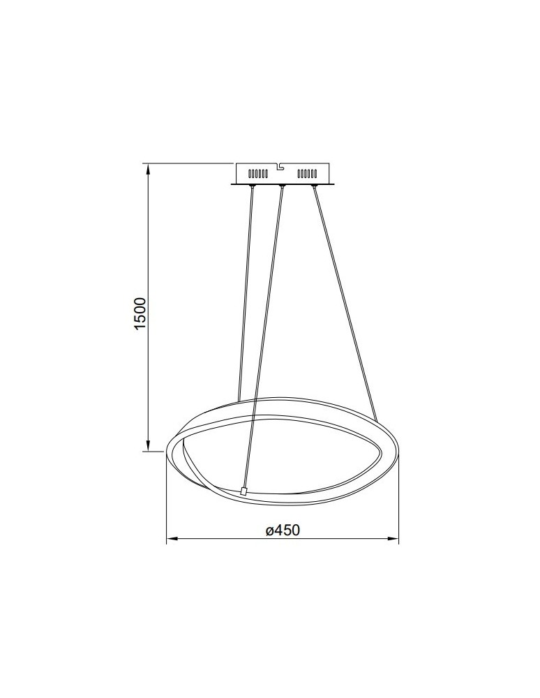 Zuma Line Girona Lampa Wisząca Piaskowy/Nikiel Md9190-1S-3Nt