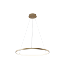 Lampy wiszące okręgi - Zuma Line Breno Wisząca z Przełącznikiem Barwy Światła 3000K/4000K/6000K Złoty 2023201-GD60 - product 4