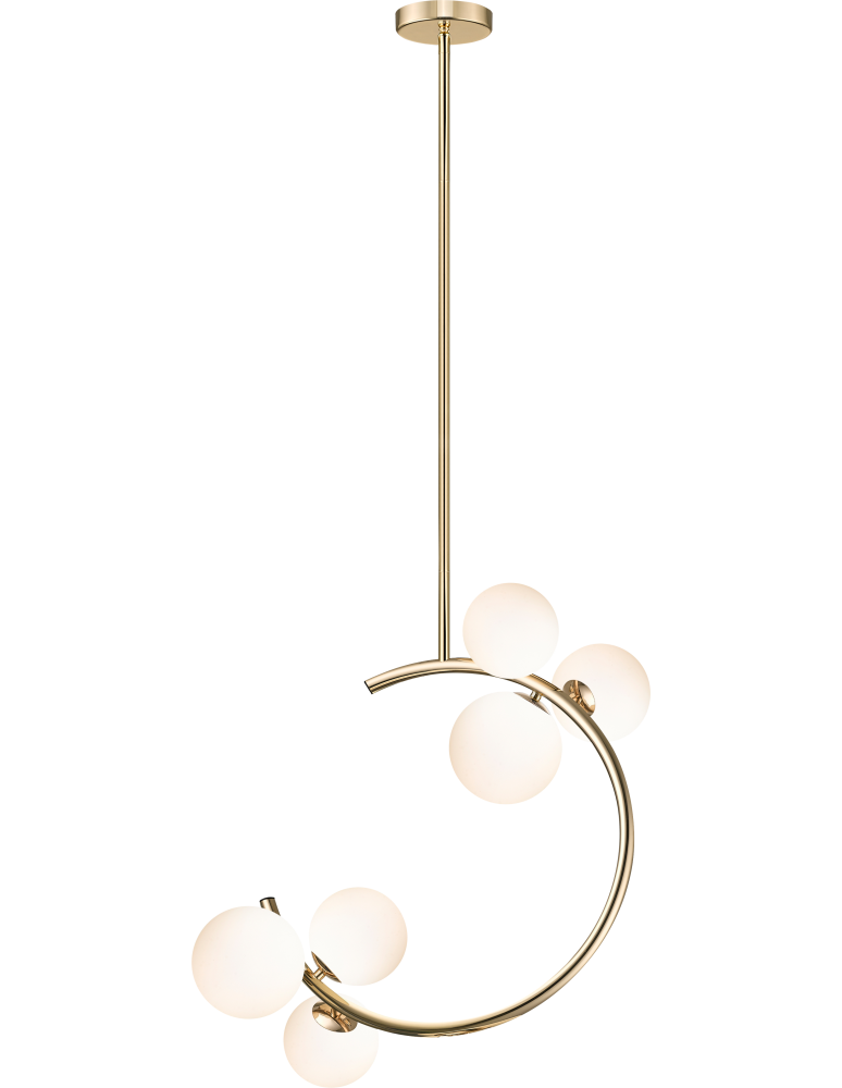 Zuma Line Molecule Lampa Wisząca Złoto Francuskie P0454-06Q-F7Aa