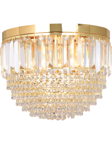 Zuma Line Charlotte Lampa Sufitowa Złoty/Przezroczysty Fc19003/5 - produkt 2