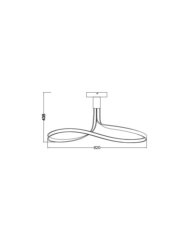 Lampy sufitowe LED - Zuma Line Viso Lampa Sufitowa Czarny Mx9932-1-3Bd - product kolory-swiatla.pl 2