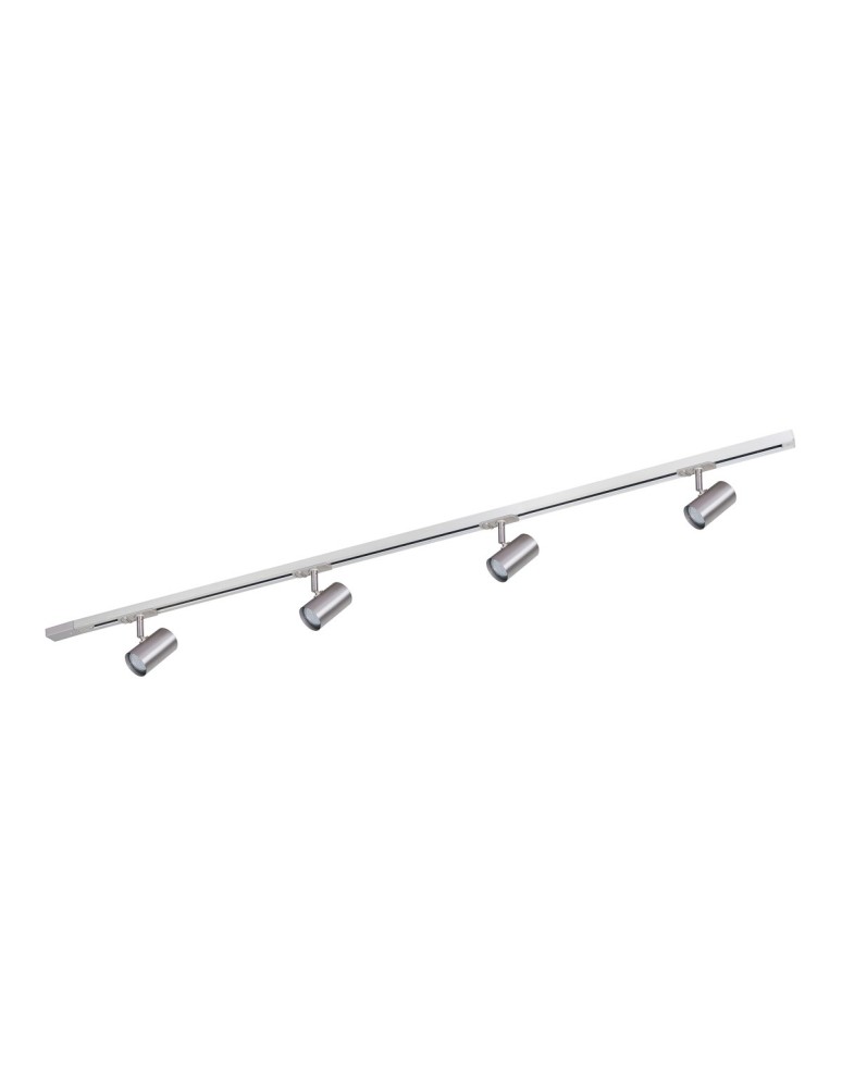 Italux Marvi TR Jazz SN Szynoprzewody - zestawy Nikiel satynowany 4xGU10 40W 911408-4-SN-SET