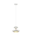 Lampy wiszące pojedyncze - Italux Marina Wisząca Biały 1xE27 40W PND-73221-1M-WH - product 1