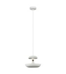 Lampy wiszące pojedyncze - Italux Marina Wisząca Biały 1xE27 40W PND-73221-1M-WH - product 2