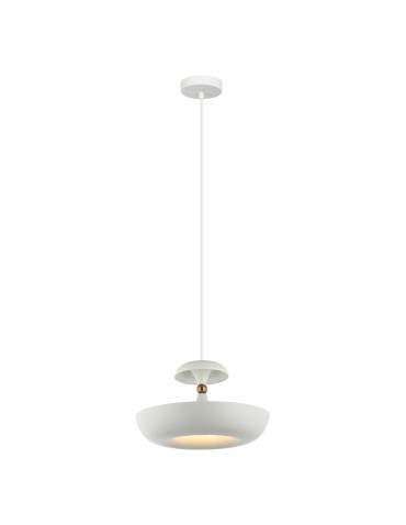 Italux Marina Wisząca Biały 1xE27 40W PND-73221-1L-WH