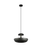 Lampy wiszące pojedyncze - Italux Marina Wisząca Szary 1xE27 40W PND-73221-1L-GR - product 2