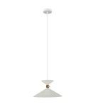 Lampy wiszące pojedyncze - Italux Quelto Wisząca Biały 1xE27 40W PND-84432-1-WH - product 2