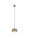Italux Lomica Wisząca Czarny 1xE27 40W PND-55456-1M-BK