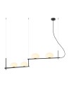 Italux Kernio Wisząca Czarny 4xG9 25W PND-357784-BK+W