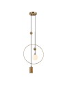 Italux Trosti Wisząca Mosiężny 2xG9, GU10 GU10 35W + G9 25W PND-428892-BRO