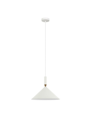 Italux Drello Wisząca Biały 1xE27 40W PND-541101-W
