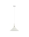 Italux Drello Wisząca Biały 1xE27 40W PND-541101-W