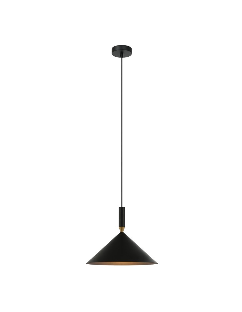 Italux Drello Wisząca Czarny 1xE27 40W PND-541101-BK