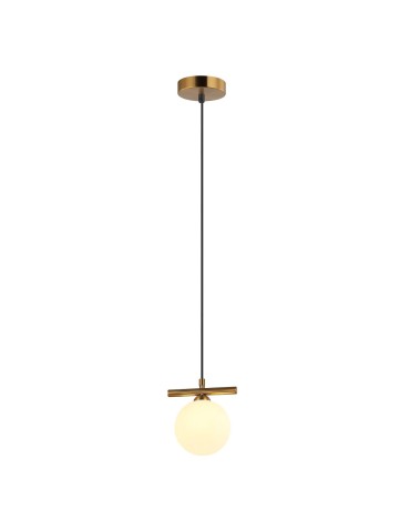 Italux Merseta Wisząca Brąz antyczny 1xG9 25W PND-463321S-BRO+W