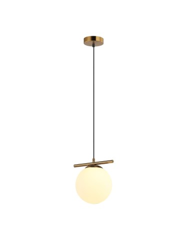 Italux Merseta Wisząca Brąz antyczny 1xE14 40W PND-463321L-BRO+W