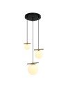 Italux Merseta Wisząca Brąz antyczny 3xE14, G9 E14 40W + G9 25W PND-463323A-BRO+W