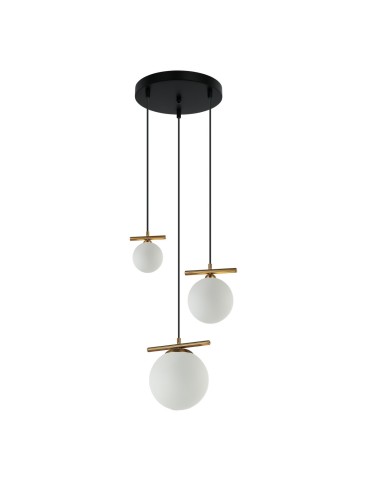 Italux Merseta Wisząca Brąz antyczny 3xE14, G9 E14 40W + G9 25W PND-463323A-BRO+W - produkt 2