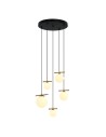 Italux Merseta Wisząca Brąz antyczny 5xE14, G9 E14 40W + G9 25W PND-463325A-BRO+W