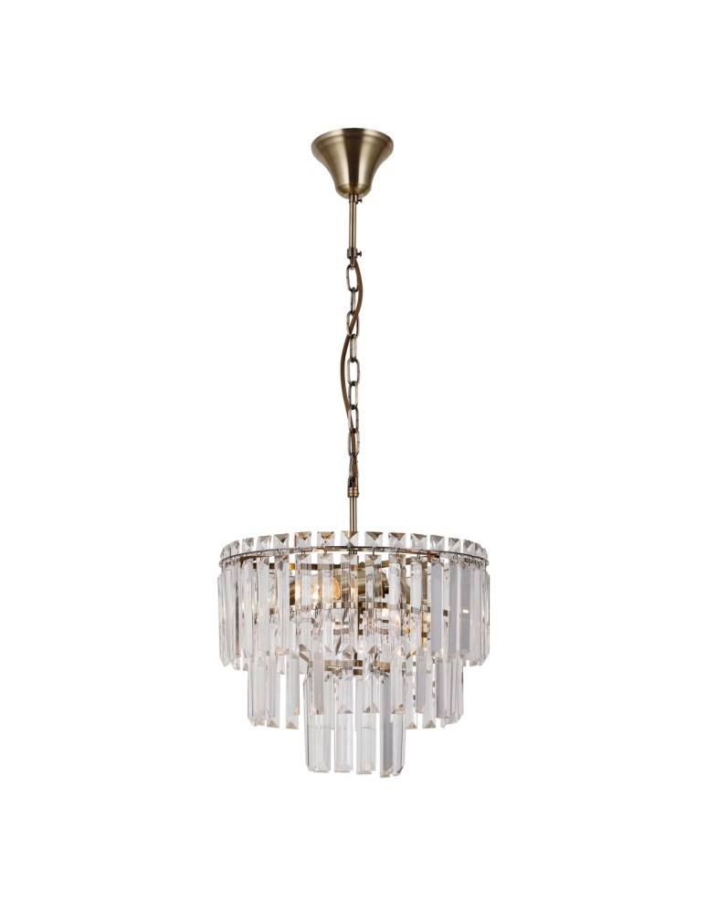 Italux Buena Wisząca Brąz antyczny 4xE14 40W PND-22320-4-ABR Italux Buena Wisząca Brąz antyczny 4xE14 40W PND-22320-4-ABR