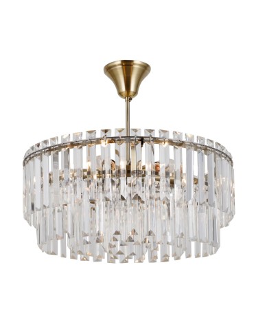 Italux Buena Wisząca Brąz antyczny 6xE14 40W PND-22320-6-ABR