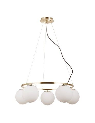 Italux Larosa Wisząca Brąz antyczny 5xE27 5W PND-33453-5-ABR - produkt 2