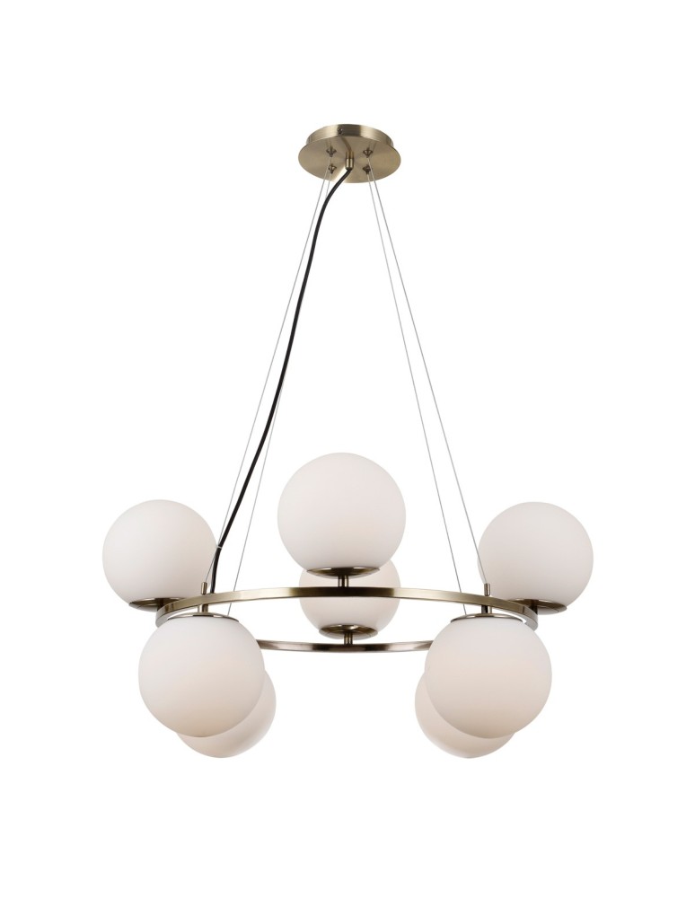 Italux Larosa Wisząca Brąz antyczny 8xE27 5W PND-33453-4-4-ABR Italux Larosa Wisząca Brąz antyczny 8xE27 5W PND-33453-4-4-ABR