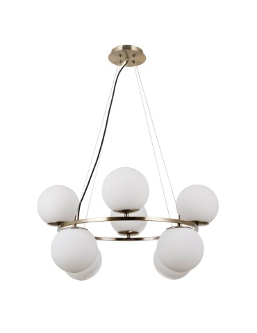 Italux Larosa Wisząca Brąz antyczny 8xE27 5W PND-33453-4-4-ABR - produkt 2
