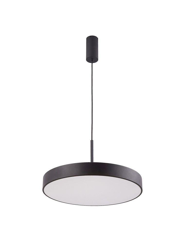 Lampy wiszące LED - Italux Orbital Wisząca Czarny piaskowany 1xLED 35W 3000K 5361-835RP-BK-3 - product kolory-swiatla.pl 2