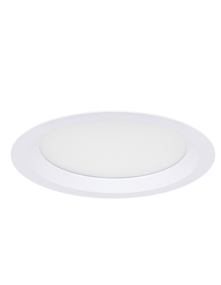Lampy wpuszczane z kloszem hermetyczne - Italux Modulus Sufitowa Wpuszczana Biały mat IP44/IP20 1xLED 23W RCS-9800-240-23W-WH-SWK - product kolory-swiatla.pl 2