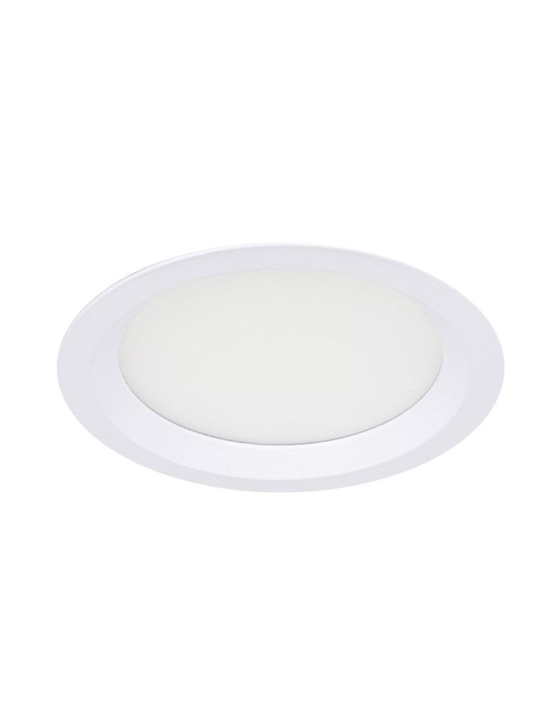 Lampy wpuszczane z kloszem hermetyczne - Italux Modulus Sufitowa Wpuszczana Biały mat IP44/IP20 1xLED 23W RCS-9800-240-23W-WH-SWK - product kolory-swiatla.pl 3