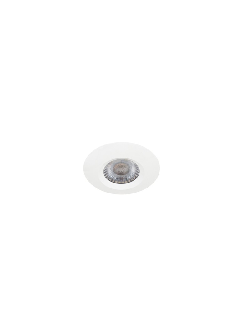 Lampy podtynkowe hermetyczne - Italux Encanto Sufitowa Wpuszczana Biały IP65/IP20 1xLED 8W 2700K-3000K-4000K-6000K RCS-9822-85-8W-WH-SWK - product kolory-swiatla.pl 5