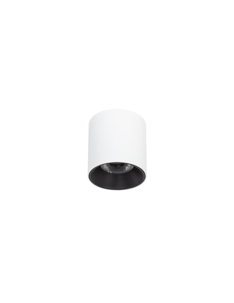 Italux Altisma Natynkowa Biały mat, czarny wewnątrz 1xLED 10W 3000K CLN-6677-75-WH-BL-3K