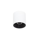 Oprawy sufitowe LEDowe - Italux Altisma Natynkowa Biały mat, czarny wewnątrz 1xLED 15W 3000K CLN-6677-95-WH-BL-3K - product 1