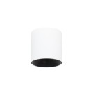 Oprawy sufitowe LEDowe - Italux Altisma Natynkowa Biały mat, czarny wewnątrz 1xLED 15W 3000K CLN-6677-95-WH-BL-3K - product 3