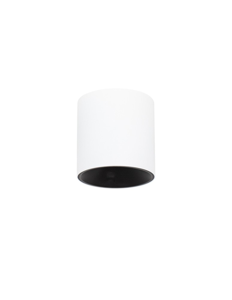 Oprawy sufitowe LEDowe - Italux Altisma Natynkowa Biały mat, czarny wewnątrz 1xLED 15W 3000K CLN-6677-95-WH-BL-3K - product kolory-swiatla.pl 3