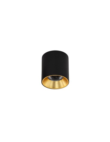 Italux Altisma Natynkowa Czarny mat 1xLED 10W 3000K CLN-6677-75-BL-GD-3K