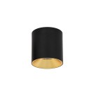 Oprawy sufitowe LEDowe - Italux Altisma Natynkowa Biały mat, złoty wewnątrz 1xLED 15W 3000K CLN-6677-95-BL-GD-3K - product 2