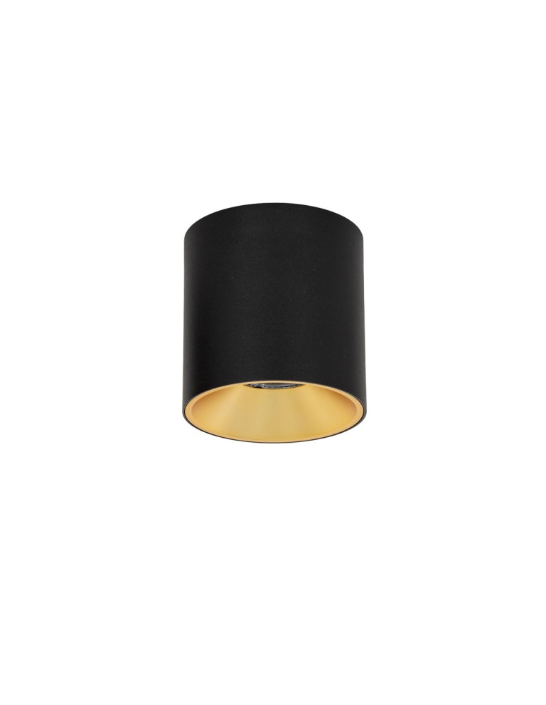 Oprawy sufitowe LEDowe - Italux Altisma Natynkowa Biały mat, złoty wewnątrz 1xLED 15W 3000K CLN-6677-95-BL-GD-3K - product kolory-swiatla.pl 2