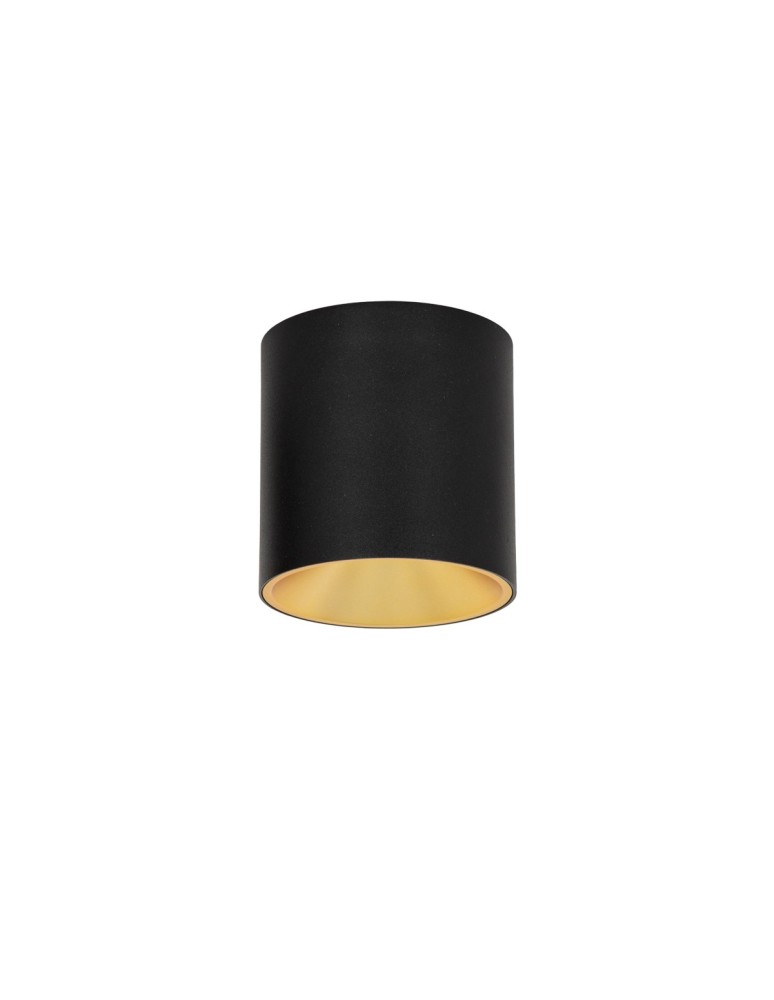 Oprawy sufitowe LEDowe - Italux Altisma Natynkowa Biały mat, złoty wewnątrz 1xLED 15W 3000K CLN-6677-95-BL-GD-3K - product kolory-swiatla.pl 3