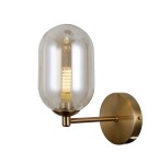 Kinkiety - Italux Perano Kinkiet Brąz antyczny 1xG9 5W WL-4215-1-HBR - product 1