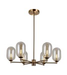 Italux Perano Wisząca Brąz antyczny 6xG9 5W PND-4215-6-HBR Italux Perano Wisząca Brąz antyczny 6xG9 5W PND-4215-6-HBR
