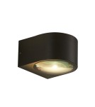 Kinkiety zewnętrzne - Italux Pesaro 3K Zewnętrzna Ścienna Czarny piaskowany IP54 2xLED 10W 3000K OWL-8082-3K - product 1