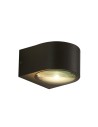 Italux Pesaro 3K Zewnętrzna Ścienna Czarny piaskowany IP54 2xLED 10W 3000K OWL-8082-3K