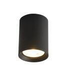 Lampy zewnętrzne sufitowe - Italux Cervia 4K Zewnętrzna Natynkowa Czarny piaskowany IP54 1xLED 9W 4000K OPN-2003-4K - product 1
