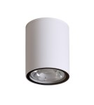 Lampy zewnętrzne sufitowe - Italux Fano 4K Zewnętrzna Natynkowa Biały piaskowany IP54 1xLED 6W 4000K OPN-2006-4K - product 2