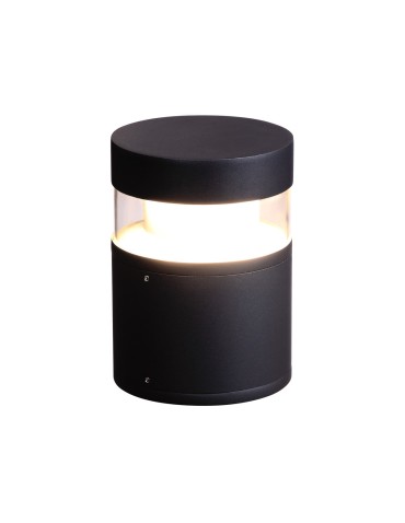 Italux Marcon 3K Zewnętrzna Stojąca Czarny piaskowany IP54 1xLED 12W 3000K OFL-6552-25-3K