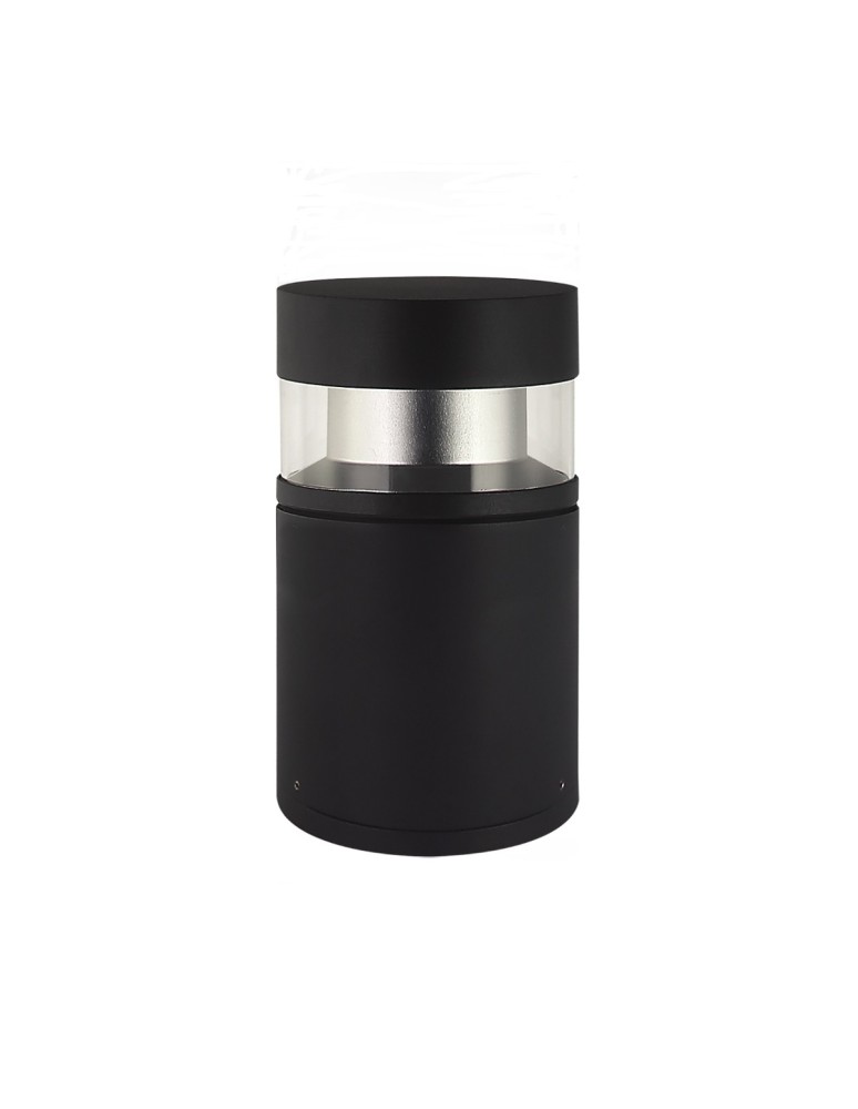 Lampy ogrodowe stojące - Italux Marcon 4K Zewnętrzna Stojąca Czarny piaskowany IP54 1xLED 12W 4000K OFL-6552-25-4K - product kolory-swiatla.pl 2