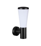 Kinkiety zewnętrzne - Italux Paralel Zewnętrzna Ścienna Czarny piaskowany IP54 1xE27 20W OWL-2613 - product 1