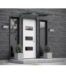 Kinkiety zewnętrzne - Italux Nave 4K Zewnętrzna Ścienna Czarny piaskowany IP65 1xLED 10W 4000K OWL-7032-4K - product 2