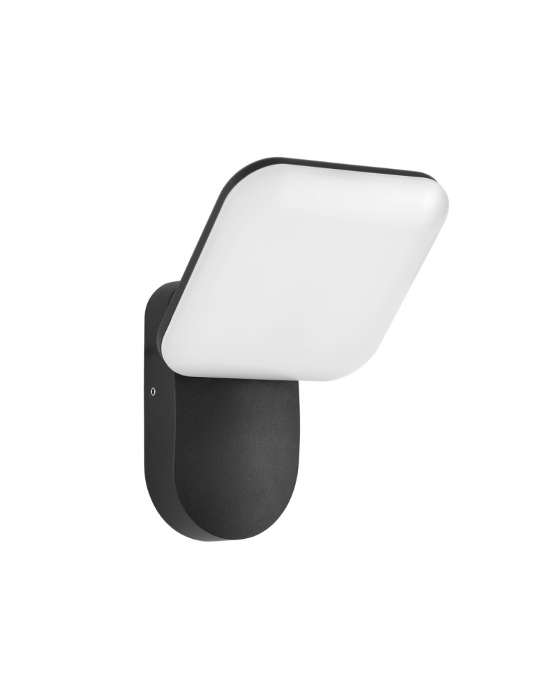 Italux Nammi 4K Zewnętrzna Ścienna Czarny piaskowany IP54 1xLED 12W 4000K OWL-6206-4K